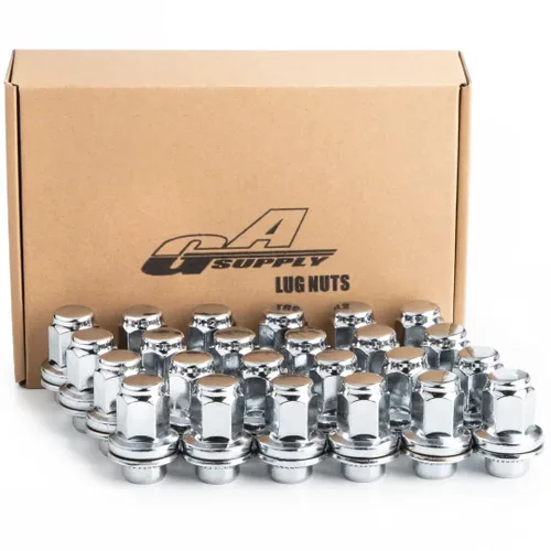 Miniatura 19 de GAsupply M12x1.25 Tuercas de rueda, 20 piezas estilo OEM de fábrica con asiento magnético de 12 mm x 1.25, tuercas de rueda hexagonales de 13/16" 21