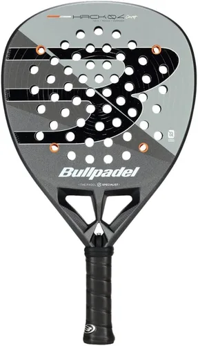 BULLPADEL Pala de pádel HACK 04 Comfort 2026 | Superior Comfort Pala Padel con potencia dinámica y facilidad | Fibrix Face, Multieva, Tricore