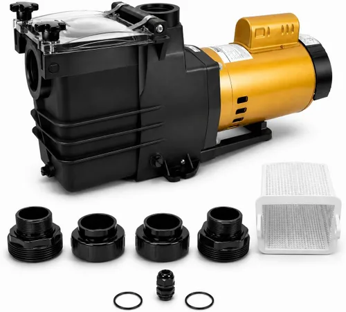 Miniatura 10 de XtremepowerUS Bomba de piscina de velocidad variable 1HP para piscina sobre el suelo y spa 230 V 2 "adaptador de montaje NPT incluido 6,660 GPH