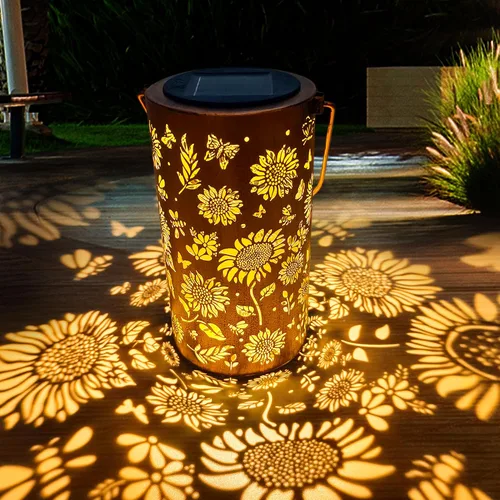 Miniatura 14 de ANYTALK Faroles Solares de Libélula para Exteriores Impermeables, Regalos de Cumpleaños para Mujeres Mamá Abuela, Luces Solares Colgantes