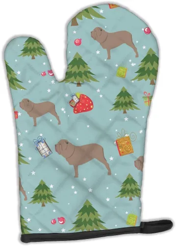 Miniatura 26 de Caroline's Treasures BB4872OVMT - Guante de horno de Navidad Affenpinscher resistente al calor, grueso para sartenes calientes y horno, manopla