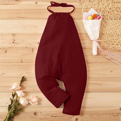 Miniatura 5 de Cbcbtwo Mameluco de verano para niñas con tirantes lindos con estampado floral bohemio de una pieza con bolsillos