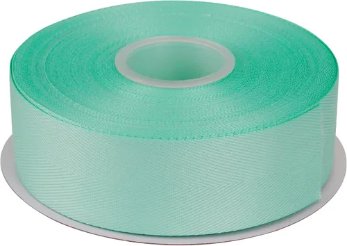 Miniatura 79 de Cinta de sarga de espiga con mango suave, ideal para envolver regalos, costura artesanal, 1/4 pulgadas x 25 yardas, color azul antiguo
