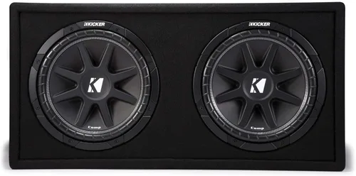 Miniatura 2 de KICKER 43DC122 Dual Comp 12-inch Vented Subwoofer Enclosure 2-Ohm, RoHS obediente
