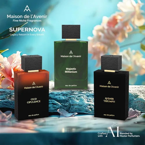 Miniatura 8 de Maison de l'Avenir Majestic Millennium Eau de Parfum Fragancia picante Colonia y perfume de larga duración Aceites naturales y esenciales
