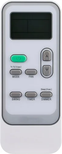 Miniatura 6 de DG11J1-99 Control remoto de CA de repuesto compatible con unidad de aire acondicionado portátil Hisense AP1019CR1G AP0819CR1W AP1019CW1G AP1319HR1G