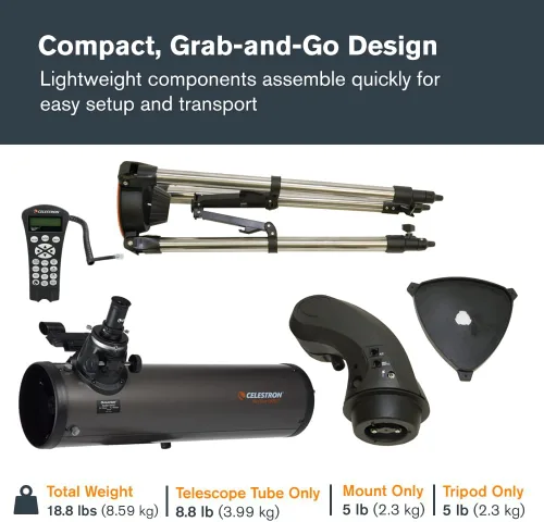 Miniatura 5 de Telescopio computarizado Celestron modelo NexStar 130 SLT