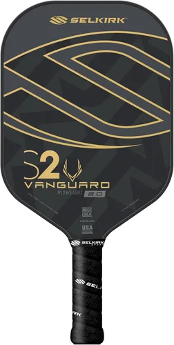 Miniatura 19 de Selkirk Sport Vanguard - Paleta híbrida de pickleball de fibra de carbono con núcleo de polipropileno X5, raquetas de pickleball 1.0 Rojo