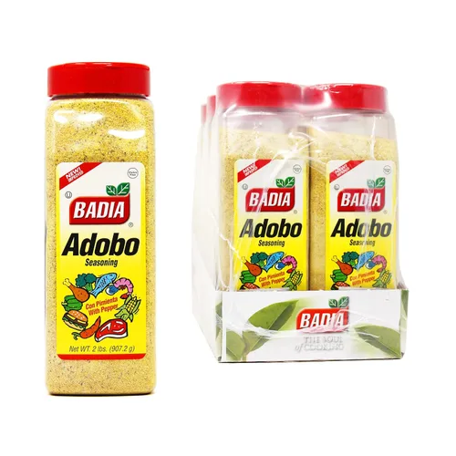 Miniatura 4 de Badia Adobo Mezcla de condimentos multiusos latinos, 2 libras – Ahumado, picante y sabroso para carnes, pollo, mariscos y verduras
