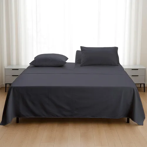Miniatura 16 de Flex Head - Sábanas King para dormir con número de cama, juego de sábanas ultrasuaves de microfibra flexible de 4 piezas con división superior de 34