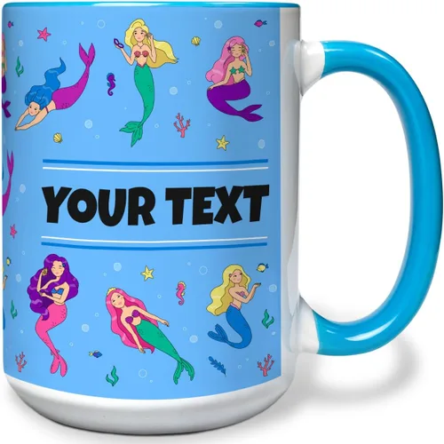 Miniatura 18 de Taza personalizada para niños – Mariposas – Nombre/texto personalizado, chocolate caliente de cerámica, cacao/taza de café para niñas, regalo