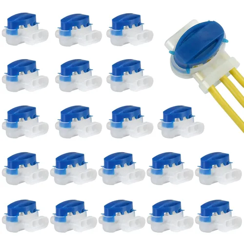 Miniatura 9 de GWHOLE Conectores IDC Conectores de Contorno de Alambre Conectores de Alambre 3m 314 Conectores de Alambre Impermeables para Exteriores Paquete de 10