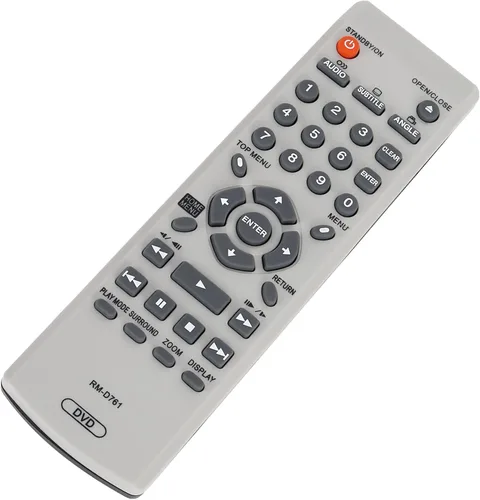 Miniatura 3 de RM-D761 Reemplazo remoto compatible con reproductor de DVD Pioneer DV-490V-K DV-490V-S VXX2800 VXX2914 VXX2913 VXX2865 VXX3216 VXX3217 VXX3218