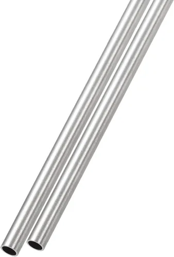 Miniatura 19 de METALLIXITY Tubo de acero inoxidable 316 (0.039 in de diámetro exterior x 0.006 in de pared T x 9.843 in de largo), 2 piezas, tubo recto