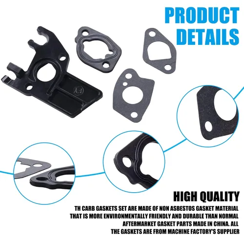 Miniatura 3 de JINGKE Juntas de carburador compatibles con Honda GX200 y Clones Coleman Predator 212cc Ct200u Bt200x 159cc 196cc 224cc etc. 5 paquetes (para motor)