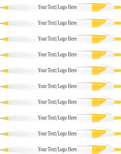 Miniatura 19 de SyPen Bolígrafos personalizados con tu logotipo o texto personalizado, paquete de 500 unidades a granel para negocios, fiestas y eventos, bolígrafos