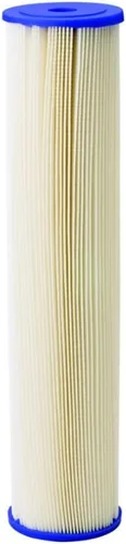 Miniatura 2 de Pentair Pentek ECP20-20BB Filtro de Agua para Sedimentos Big Blue, 20 Pulgadas, Cartucho de Repuesto de Celulosa Plisada de Poliéster de Servicio