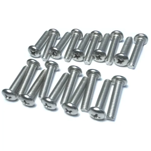 Miniatura 3 de 20 tornillos de máquina de cabeza plana de acero inoxidable de 10-32 x 7/8 pulgadas, tornillos C75 C76 para Polaris 280 y 180 piezas de limpiador