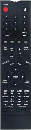 Miniatura 2 de RM-C1221 - Control remoto de reemplazo adecuado para JVC TV con reproductor de DVD LT-19D210 LT-32DM21 LT-19DM21 LT-22DM21 LT-32DM22 LT-19D610