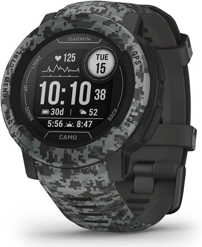 Miniatura 14 de Garmin Instinct 2 Solar, Edición Táctica, reloj resistente para exteriores con GPS, con capacidad de carga solar, construido para todos