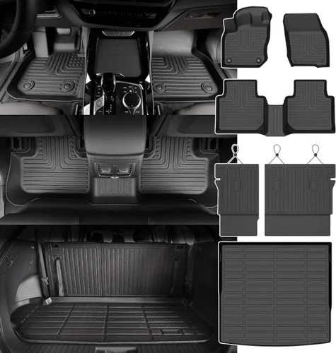 Miniatura 21 de Alfombrillas antideslizantes para automóvil, alfombrillas para todo tipo de clima, accesorios de forro para maletero