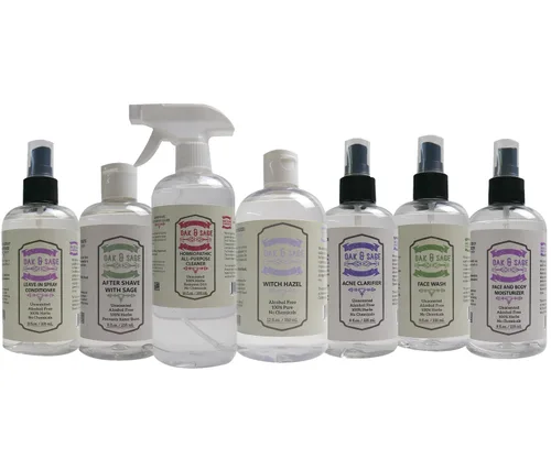 Miniatura 7 de OAK & SAGE Acondicionador homeopático sin enjuague, sin perfume, 8 onzas, 100% hierbas, sin enjuague, sin alcohol, sin productos químicos, para todo