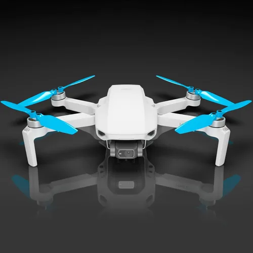 Miniatura 5 de Master Airscrew Bundle - Hélices Stealth para DJI Mini 2, Mini 2 SE, Mini SE y Mini 4K - Rojo + Azul