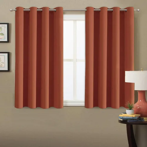 Miniatura 121 de H.VERSAILTEX - Cortinas blackout con aislamiento térmico y ojales en la parte superior, para patios, puertas correderas y división de habitaciones