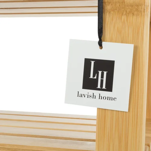 Miniatura 4 de Lavish Home Zapatero de bambú de 2 niveles
