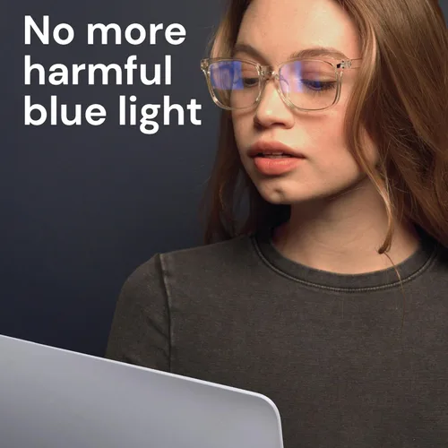 Miniatura 2 de Gaoye - Gafas de luz azul para computadora y juegos - Lentes anti rayos UV, resistentes a los arañazos y ajuste cómodo 2 negro y gris transparente