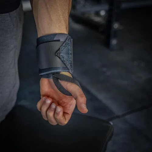 Miniatura 3 de Iron Infidel - Muñequeras para levantamiento de pesas - 18" y 24" de soporte pesado para entrenamiento, accesorios de gimnasio para hombres - Uso