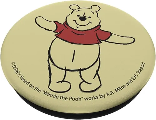 Miniatura 2 de Disney Winnie The Pooh Vintage Sketch Retrato PopSockets intercambiables PopGrip