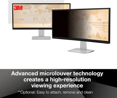 Miniatura 6 de 3M™ Filtro de privacidad para monitores de pantalla completa de 27 pulgadas, PF270W9E