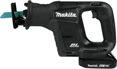 Miniatura 2 de Makita XRJ07R1B 18V LXT Kit de sierra recíproca inalámbrica sin escobillas de iones de litio subcompacto (2.0Ah)