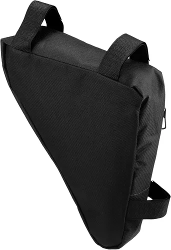 Miniatura 4 de X AUTOHAUX Bolsa de marco triangular para bicicleta Bolsa frontal Bolsa de almacenamiento de ciclismo para bicicletas de montaña de carretera