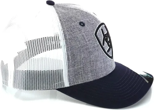 Miniatura 3 de ARIAT Sombrero de malla ajustable con logotipo bordado para hombre