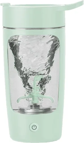 Miniatura 13 de Botella mezcladora eléctrica, botellas mezcladoras para mezclas de proteínas, Tritan sin BPA Taza mezcladora portátil, recargable, para Púrpura