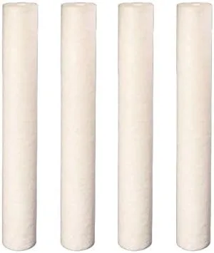 CFS Cartuchos de filtro de agua de sedimentos de lujo compatibles con modelos Hydro Cure de 20 pulgadas - Filtro de repuesto de 5 micras - Elimina