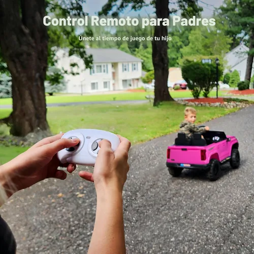 Miniatura 5 de Hikiddo - vehículo de paseo de 24 V y 10 Ah para niños grandes, SUV eléctrico de 4x4 y 2 plazas para conducir con control remoto, motores de 4x200W