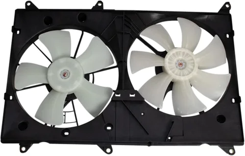 Miniatura 138 de TRQ Conjunto de ventilador de refrigeración dual del radiador compatible con Toyota Highlander 2008-2013 TO3115155