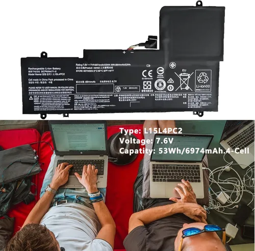 Miniatura 2 de Batería de repuesto para portátil L16C2PB2 L16M2PB1 para Lenovo IdeaPad 320-14AST 320-14IAP 320-14ISK 320-15ABR 320-15AST 320-15IAP 330-14IGM