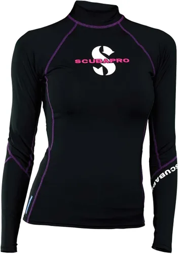 Scubapro Rash Guard para mujer Negro