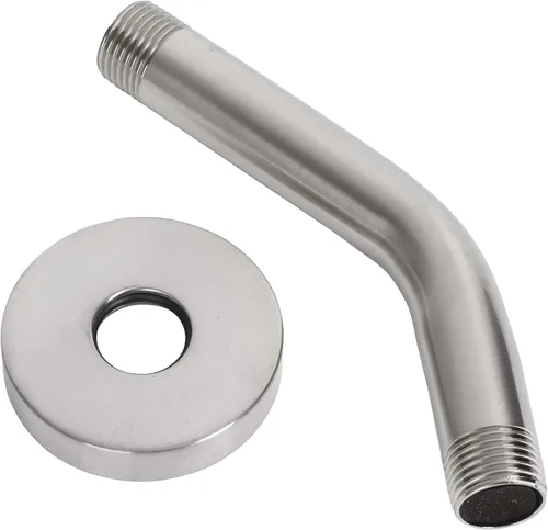 Miniatura 2 de American Standard 1660241.295 - Brazo de ducha moderno de 5 pulgadas para montaje en pared, níquel cepillado