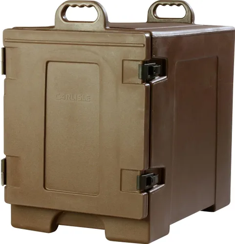 Miniatura 14 de Carlisle FoodService Products Transportador de Bandejas de Alimentos Aislado y Calentador, Carga Frontal con Asas, Capacidad para 5 Bandejas Negro
