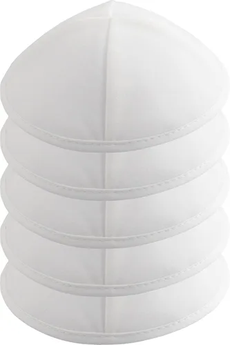 Miniatura 16 de Paquete de 5 piezas – Hq Satin/Lino/Velvet/Seda Cruda/Gamuza Kippah para hombre, sombrero Yamaka diseñado en Israel – Kippot Bulk