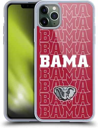 Miniatura 58 de Head Case Designs Funda de gel suave con licencia oficial de la Universidad de Alabama UA Collage compatible con Apple iPhone 13 Pro Max