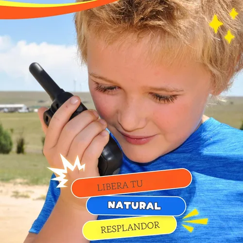 Miniatura 8 de Wishouse Walkie Talkies para niños, paquete de 4 unidades, walkie talkie familiar para adultos y niños de largo alcance, para acampar al aire libre