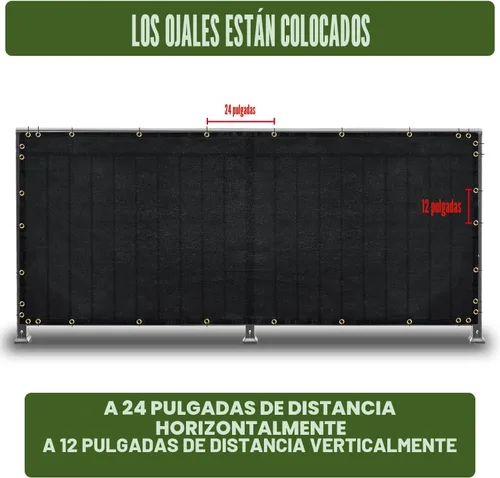 Miniatura 2 de Malla de Privacidad para Exteriores Negra de 6 Pies x 50 Pies, Cerca y Red de Sombra con Cubierta, Ideal para Jardín y Patio Trasero - Mejora