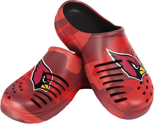 Miniatura 106 de FOCO - Sandalias de agua de jardín con logotipo de equipo de la NFL, para hombre, pantuflas, zuecos