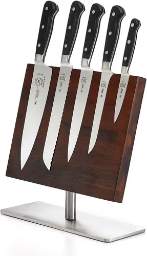 Miniatura 3 de Mercer Culinary Juego de cuchillos magnéticos Renaissance Board de 6 piezas, 11 3/8 x 9 pulgadas, acero inoxidable